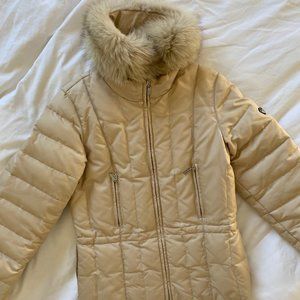 1 Madison Real Down Coat With Real Fur Collar